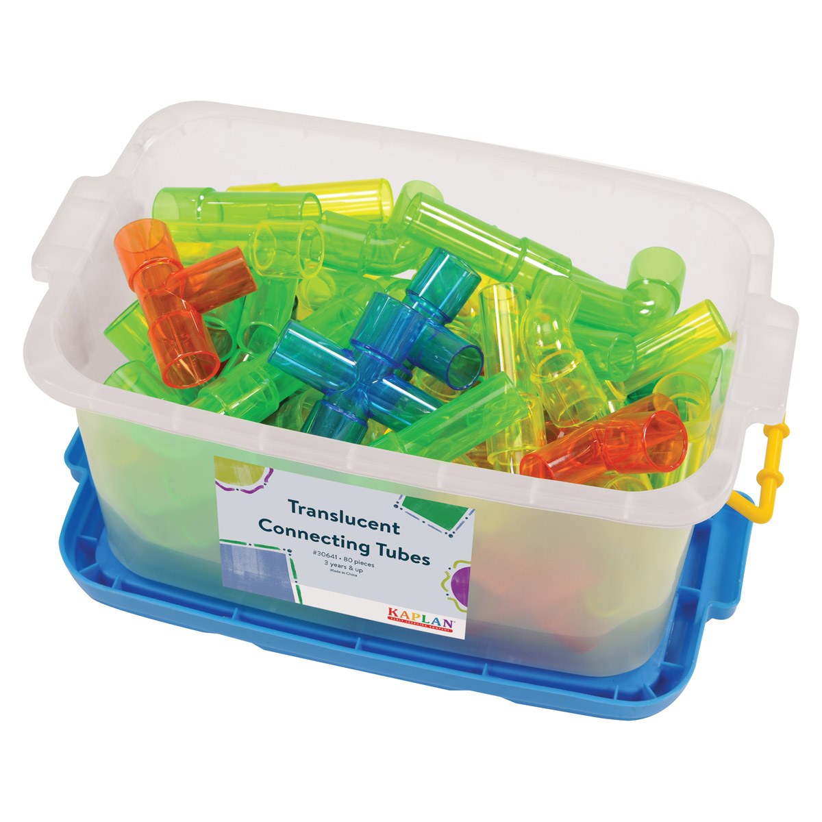 Kaplan Early Learning Company Translucent Connecting Tubes