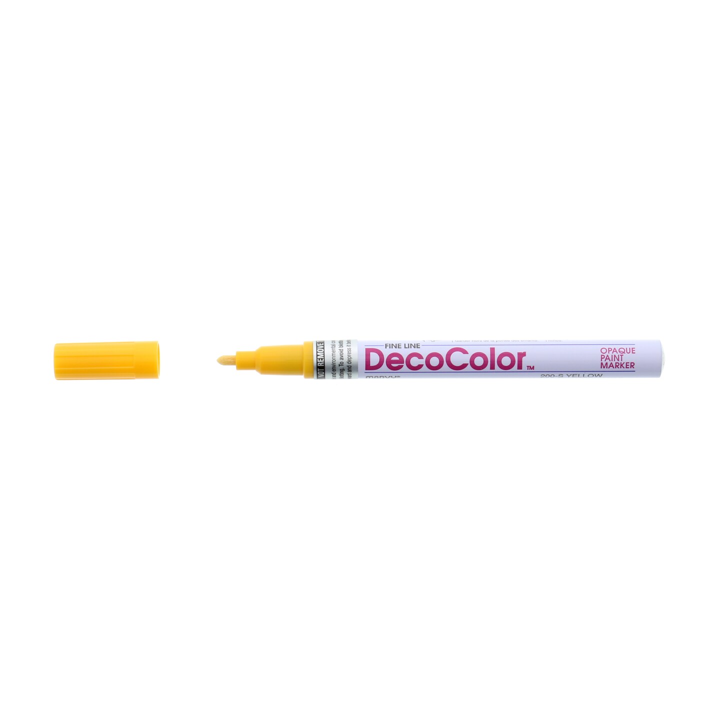 Marvy Uchida DecoColor Paint Markers, Extra Fine Tip, Assorted, 6/Pack  (72112)