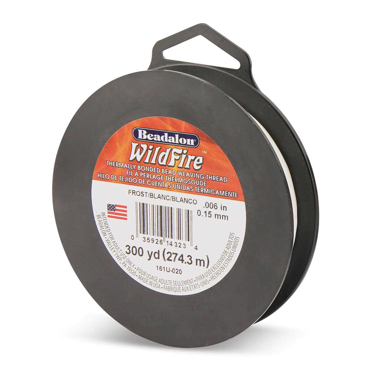 Beadalon WildFire Beading Thread - Frost, 0.006&#x22;, 300 yds