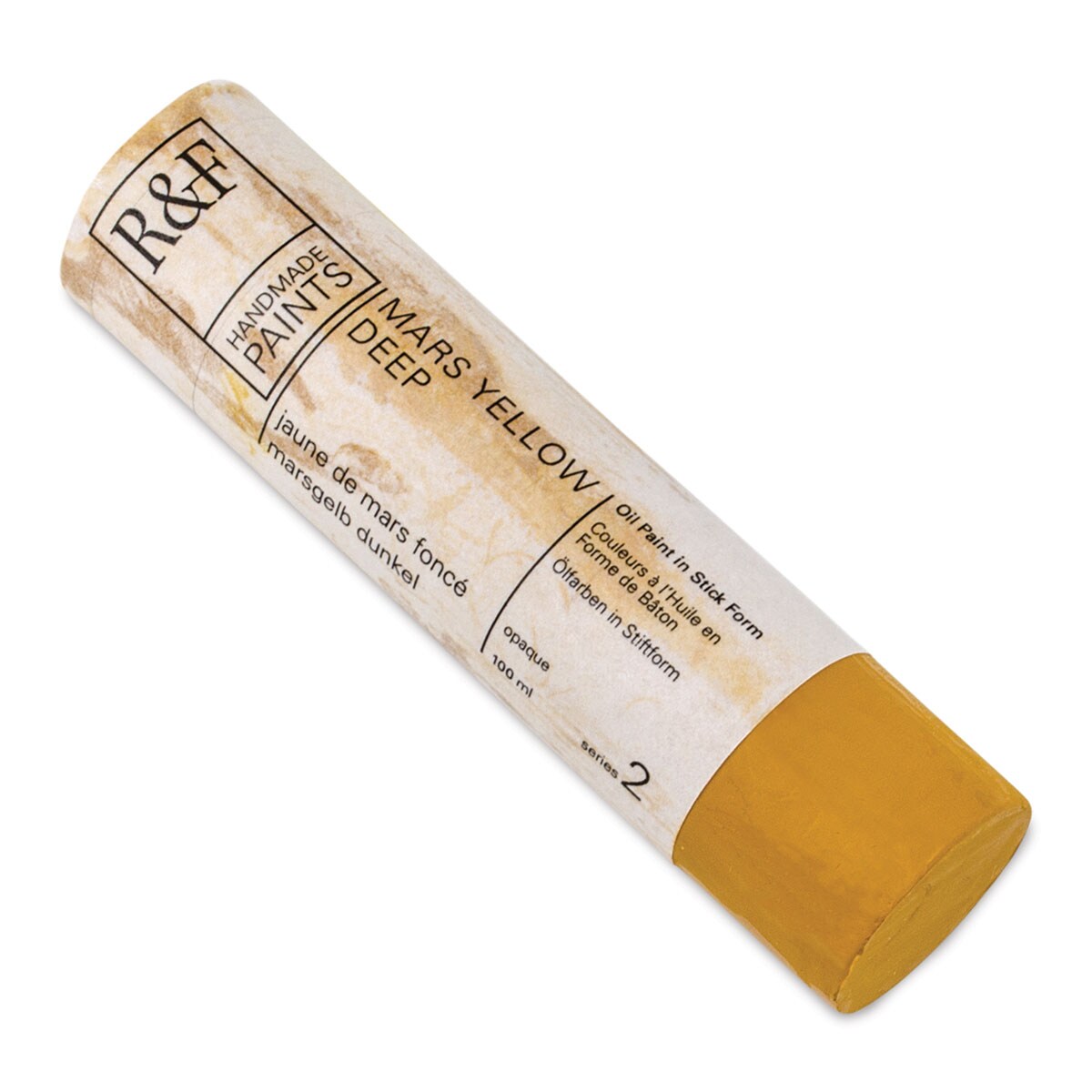 R&#x26;F Pigment Stick - Mars Yellow Deep, 100 ml stick
