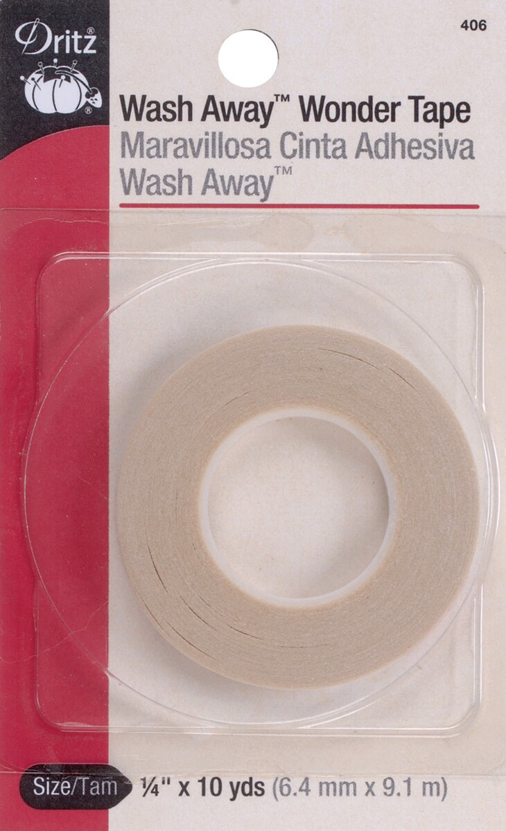 Dritz Wash Away Wonder Tape 1/4&#x22;X10yd