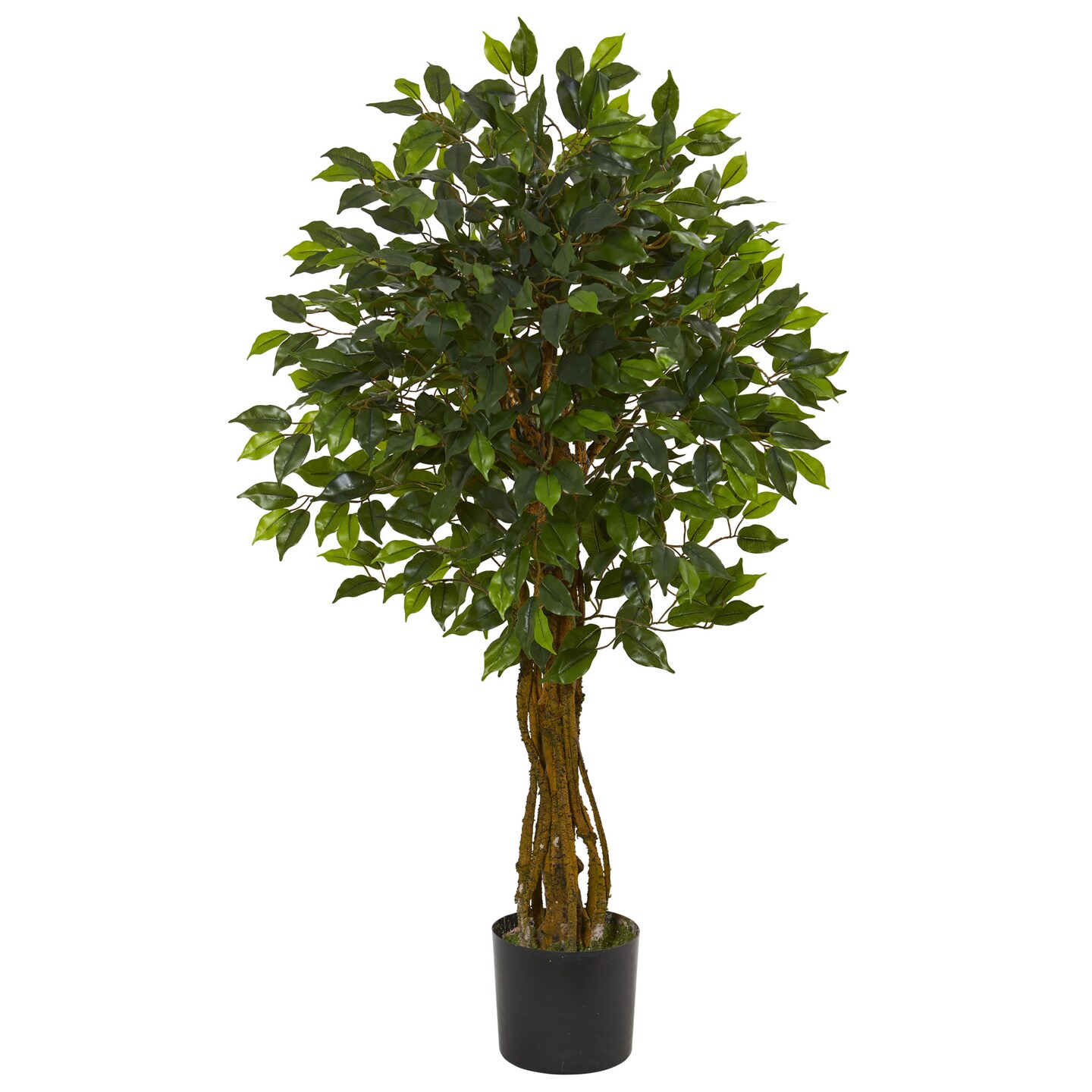 Nearly Natural 4' Artificial Outdoor Potted Ficus Tree Michaels
