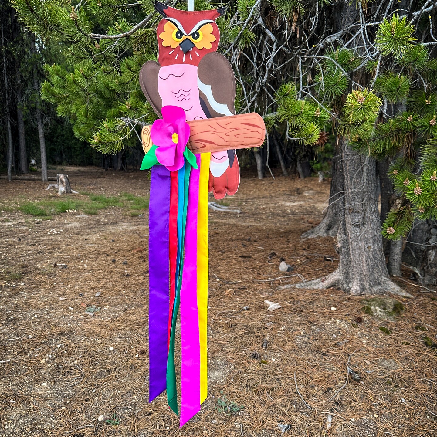 In the Breeze Woodland Owl Windtail