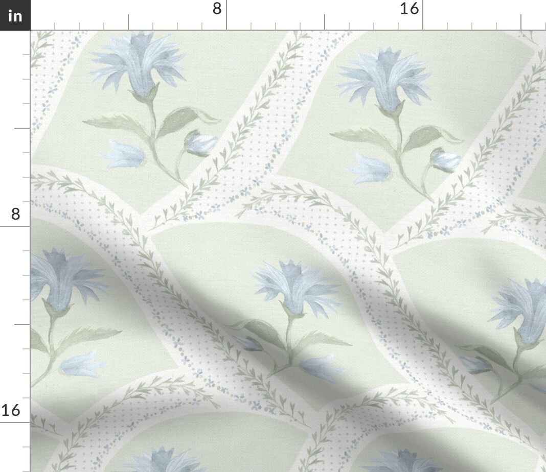 Cottagecore Floral Pink Botanical Garden Bloom Meadow Wildflower Custom Printed Fabric by Spoonflower Various Fabrics by the Yard or Fat Quarter