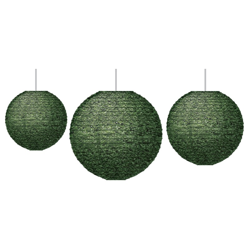 Party Pom Poms - Green