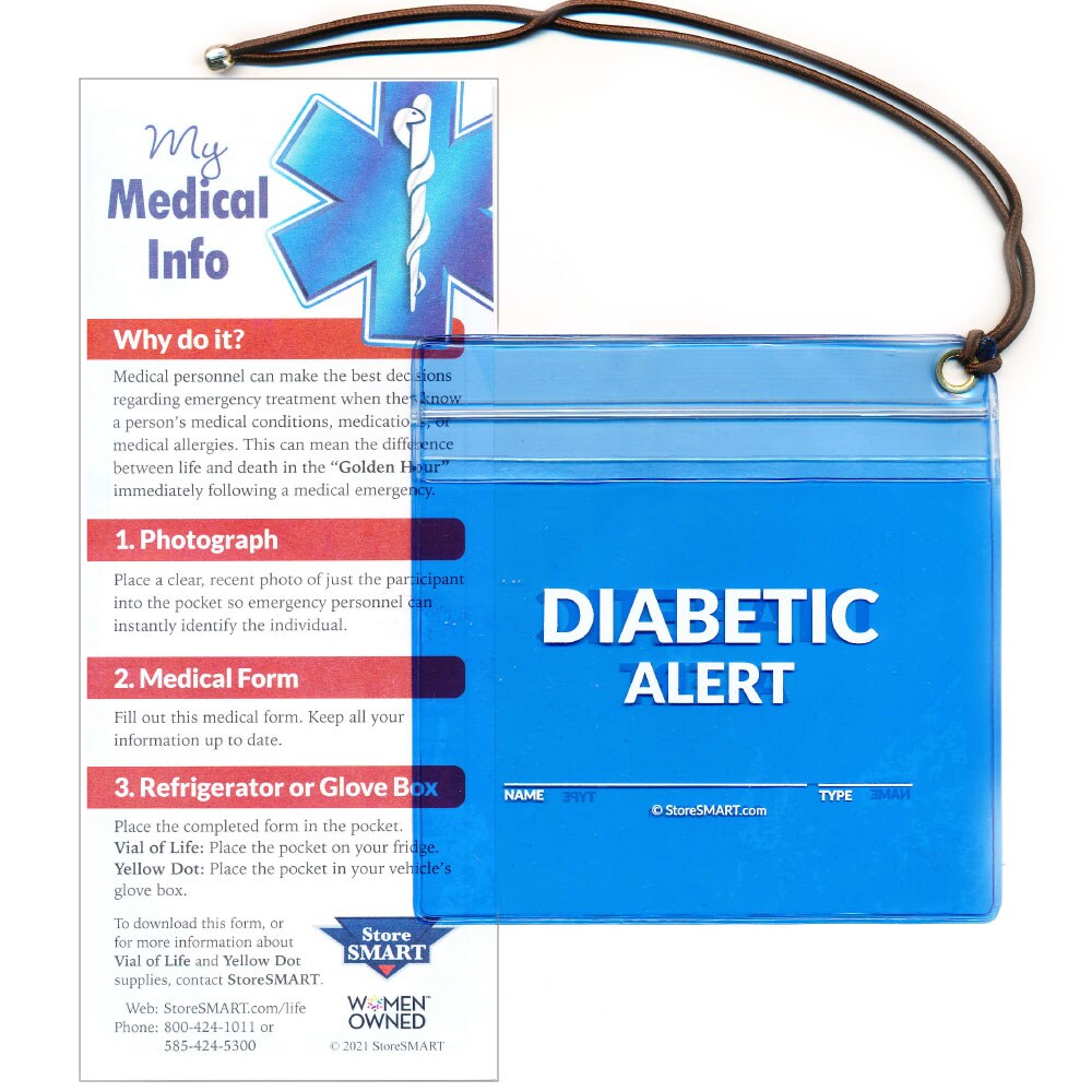 Vial of Life: Diabetic Alert - Personal Variety Pack
