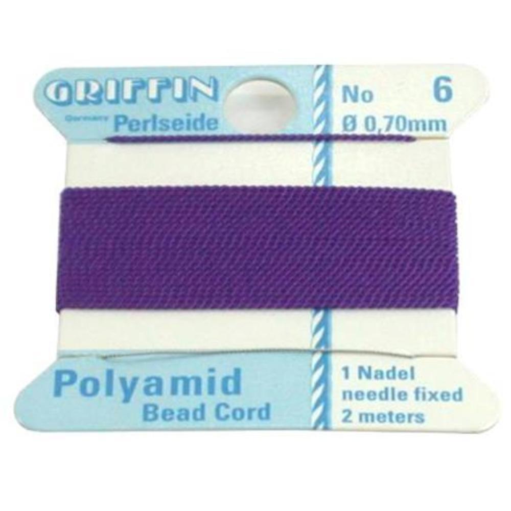 Amethyst Griffin Nylon Bead Stringing Cord #6