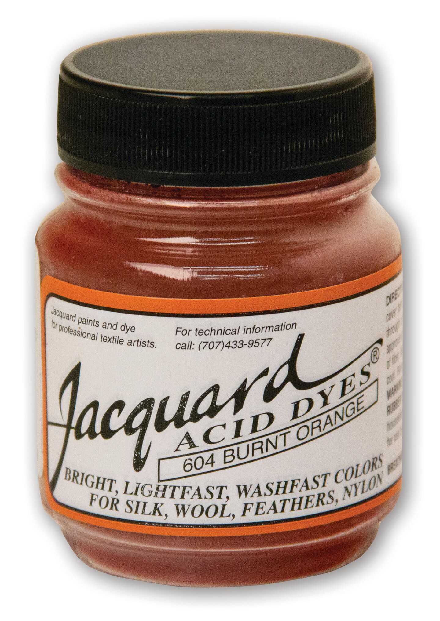 Jacquard Acid Dye, 1/2 oz., Burnt Orange