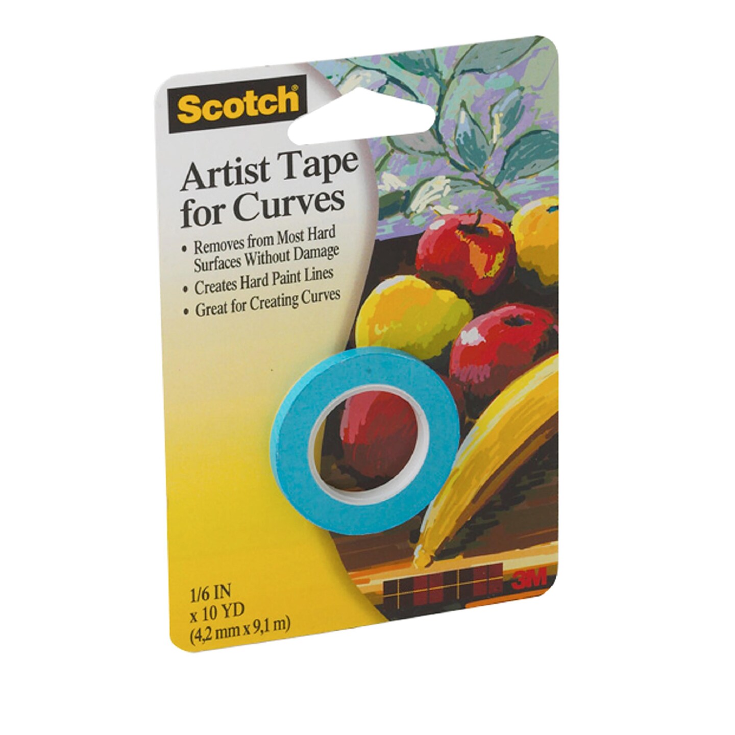 3M Scotch Artist Tape for Curves, 1/8 in. x 10 yds.