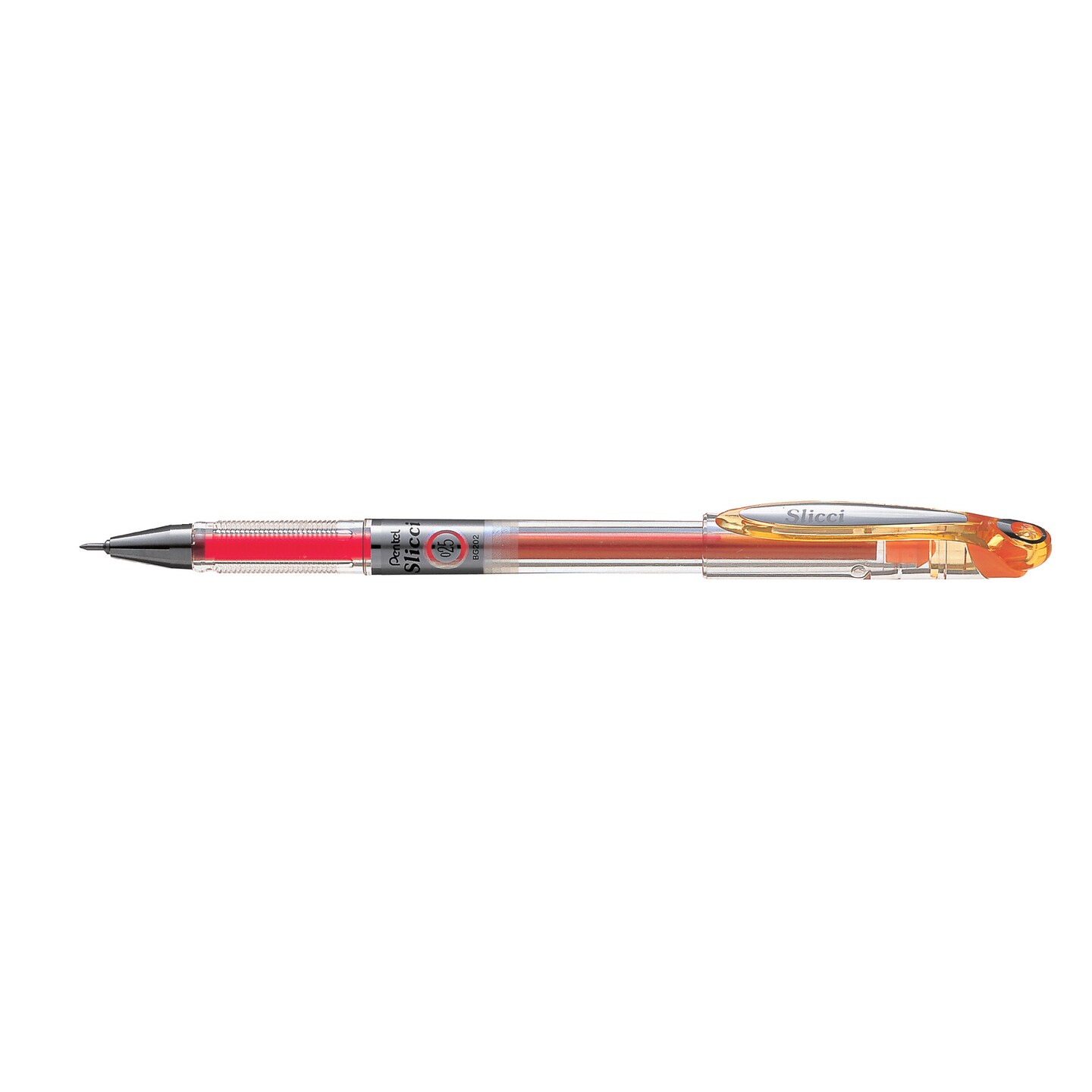 Pentel Slicci Gel Pen, Orange