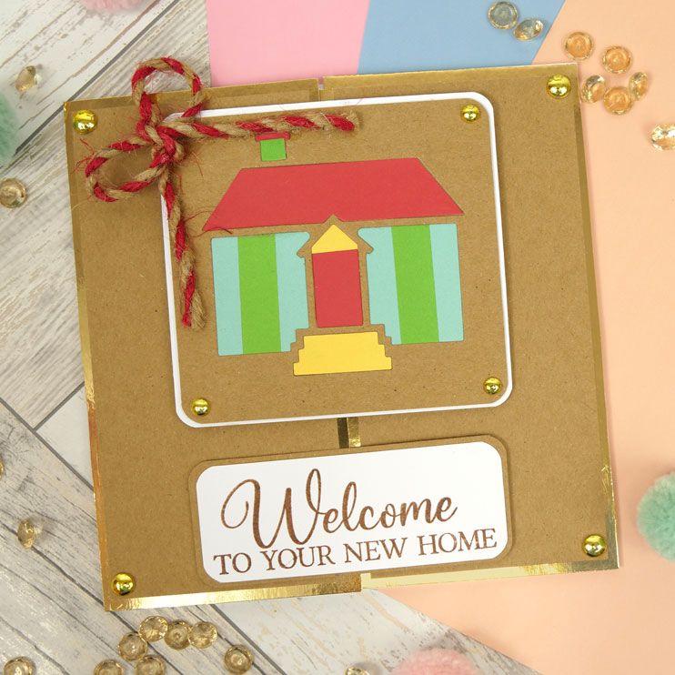 Hunkydory Crafts Moonstone Dies - Iris Folding - Happy New Home