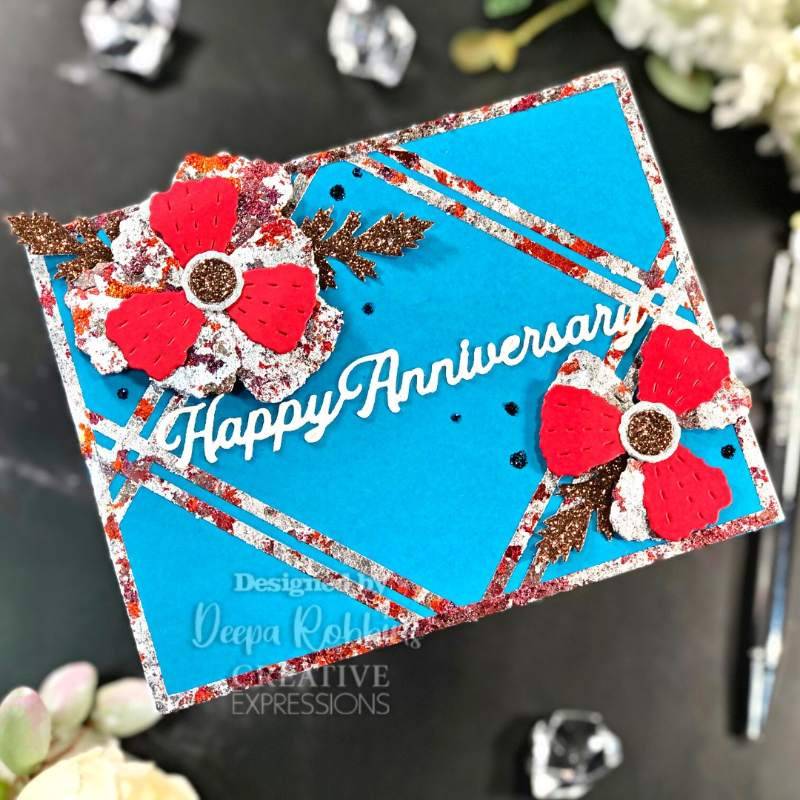 Creative Expressions  Sam Poole Shabby Basics Petite Fleur - Madelaine Craft Die