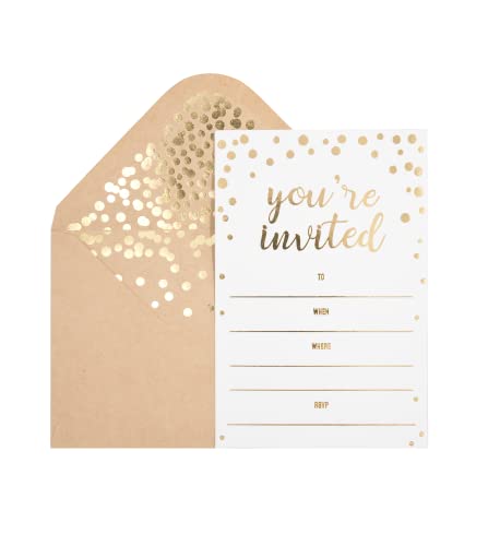 25 sets Rose Glod Foil Floral Embossing Vellum Wedding Invitations Cards  with Vellum Envelopes Blank Inner Sheets for Bridal Shower Baby Shower  Party
