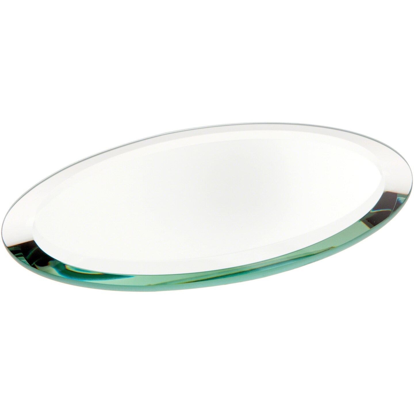 Plymor Oval 5mm Beveled Glass Mirror, 4 inch x 6 inch