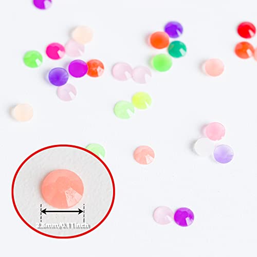 Glow in The Dark Diamond Painting Beads for Diamond Dots Accessories 20  Colors Round Diamond Painting Drills Flatback Rhinestones for Crafts Diamonds  for Diamond Painting Bead Art Gem Art 20000PCS Round 1000