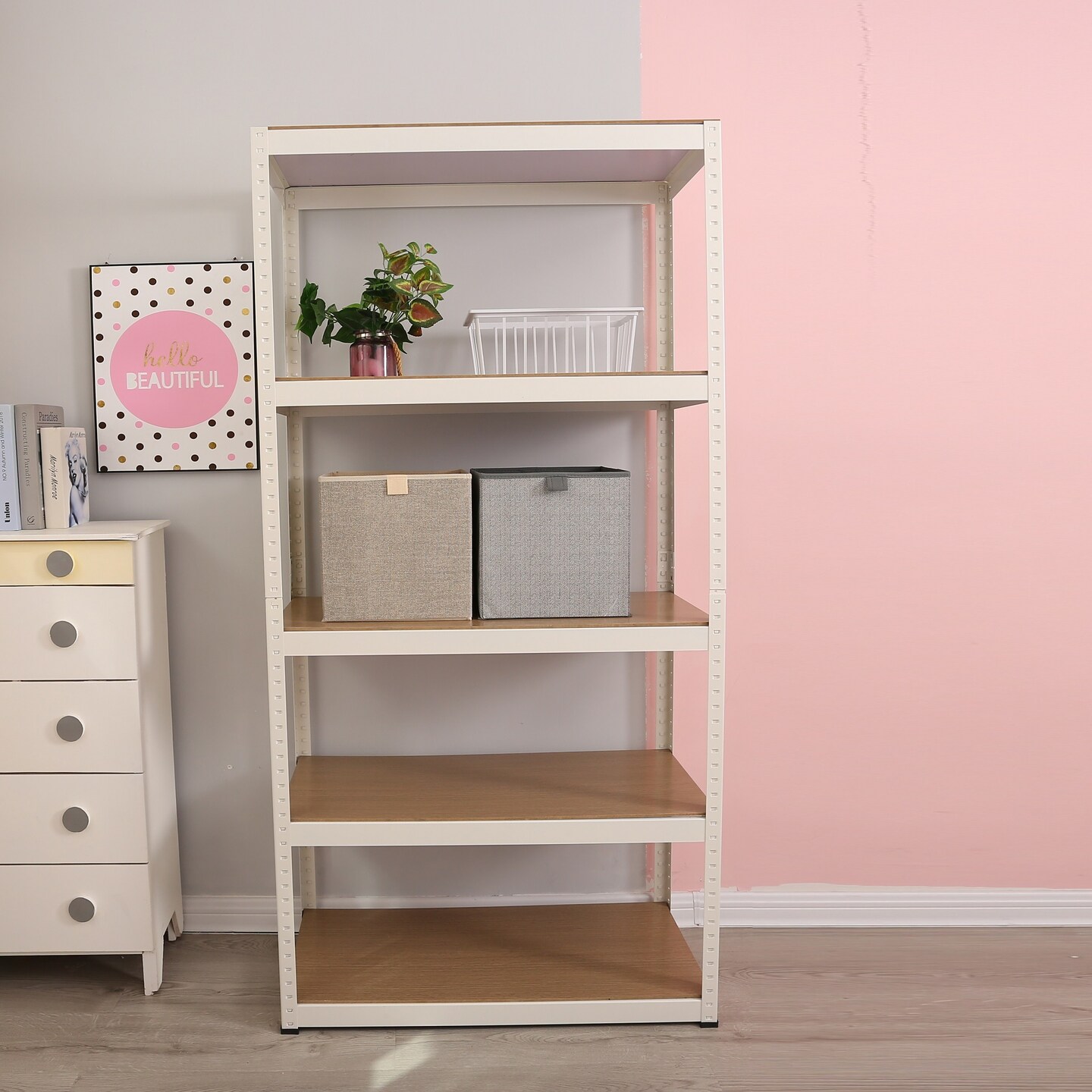 Adjustable Heavy Duty Garage Storage Shelving - 46.2 | Effortless Organization