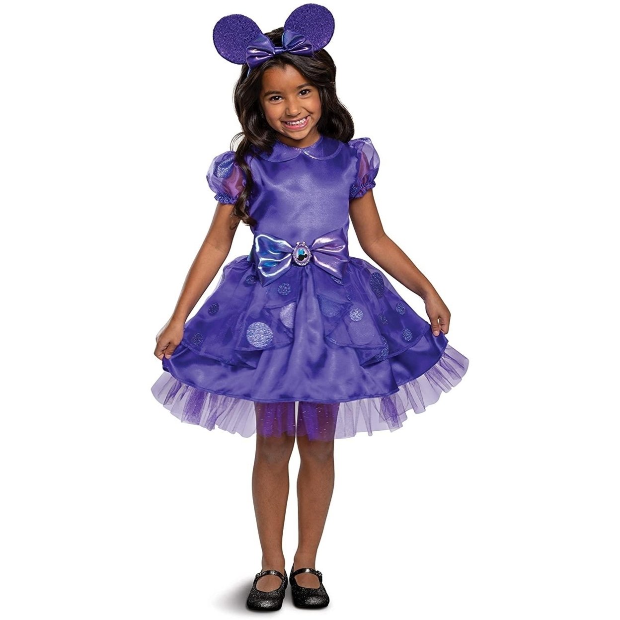 Disney Minnie Mouse Costume Purple Toddler M 3T 4T Disguise Dress Michaels