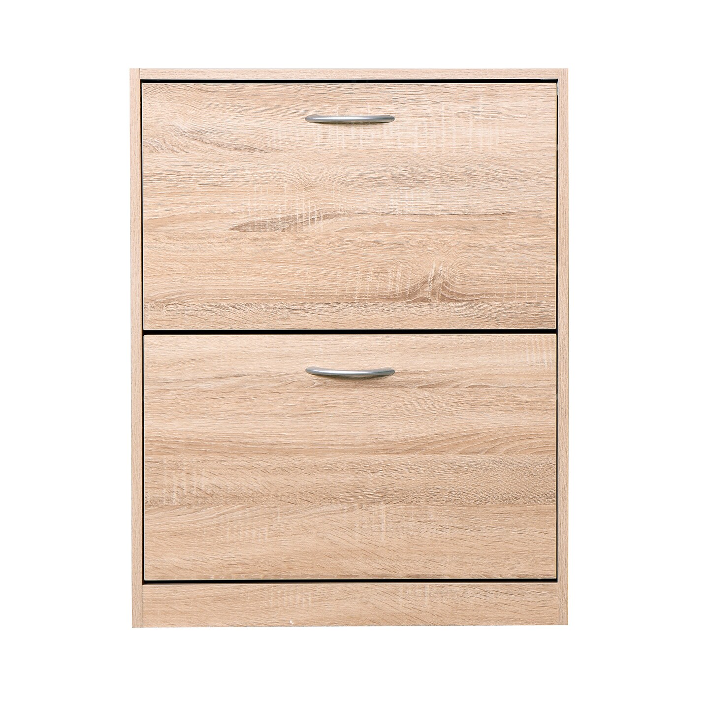 Stylish Wooden Shoe Cabinet with Flip Doors | Flat Pack | Organize Hallway in Style