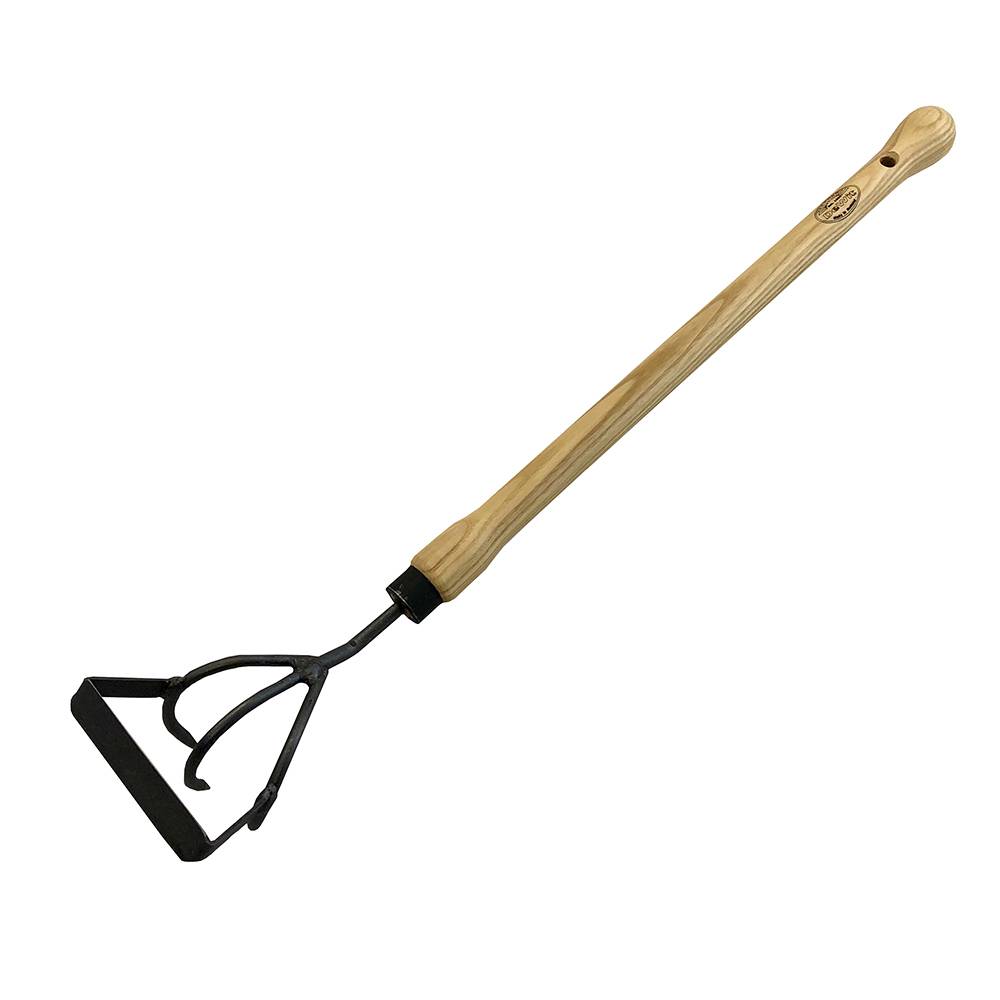 DeWit Drop Grip Culti-Weeder, Boron Steel and Ash Wood Handle, 24 inches long