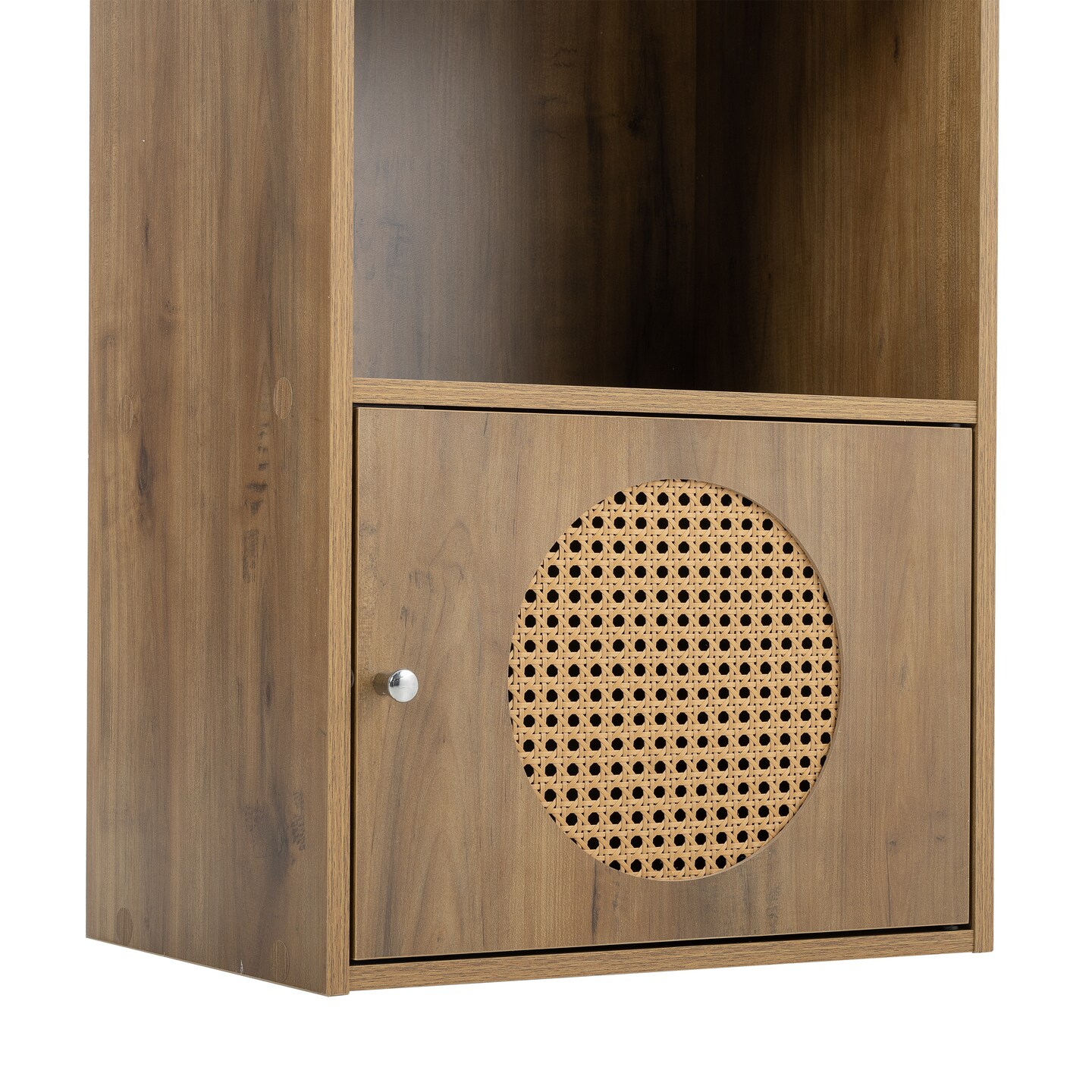 Modern Rustic Bathroom Storage Cabinet - 26.77&#x22; L x 18.11&#x22; W x 3.15&#x22; D | Organize Stylishly
