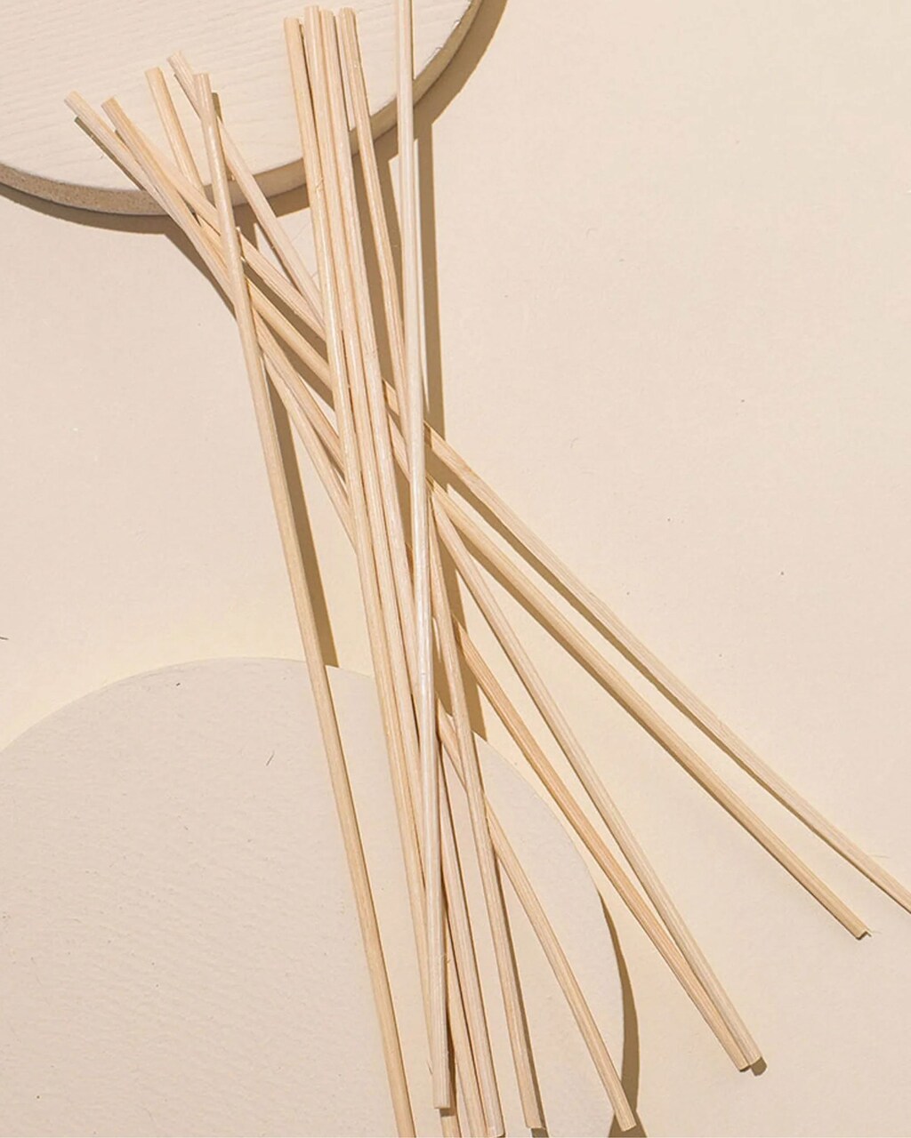 Natural Rattan Diffuser Reeds - Set of 100, Color: White, Model: 12 in ...