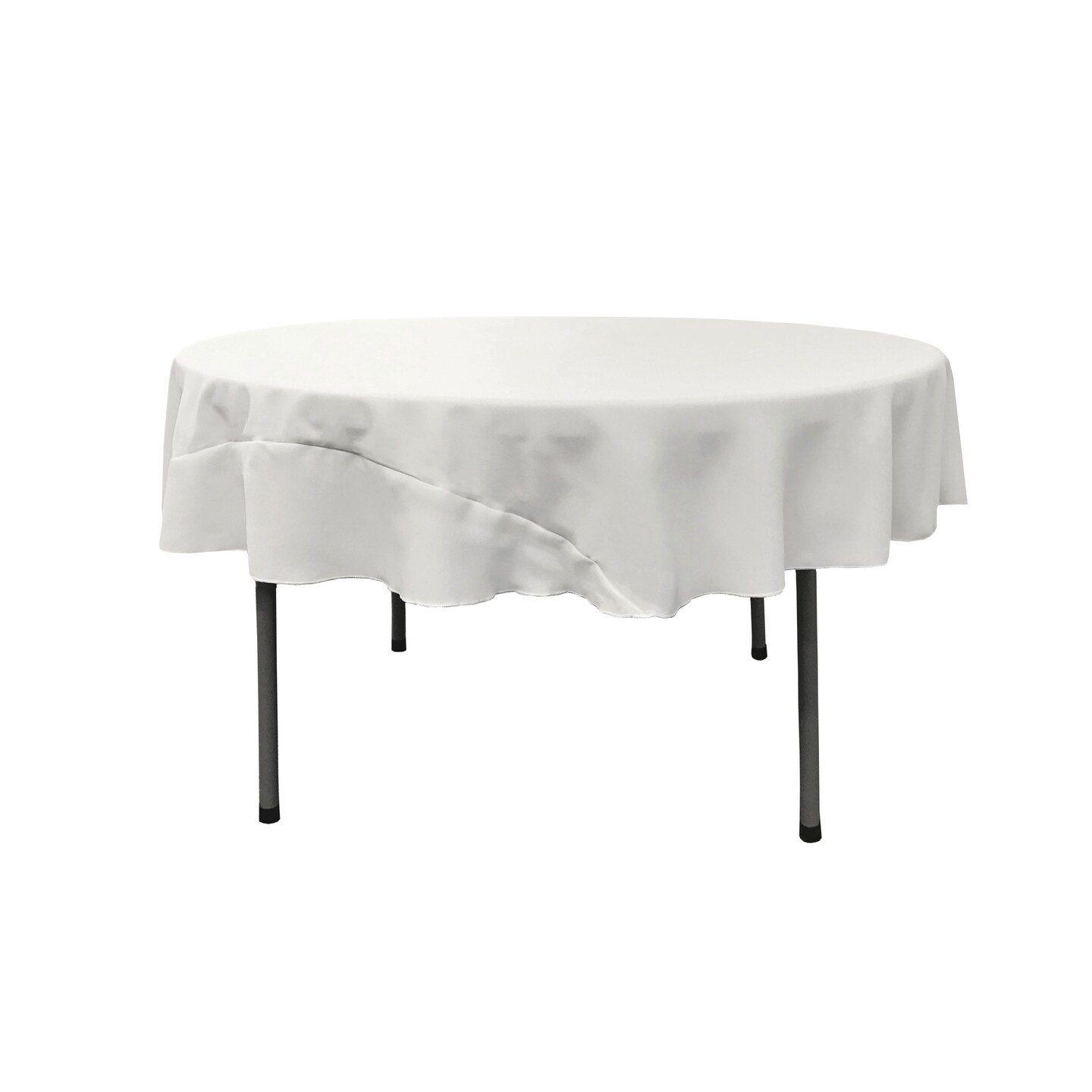 Polyester Poplin Fitted, Box Cover Tablecloth (Rust, 72