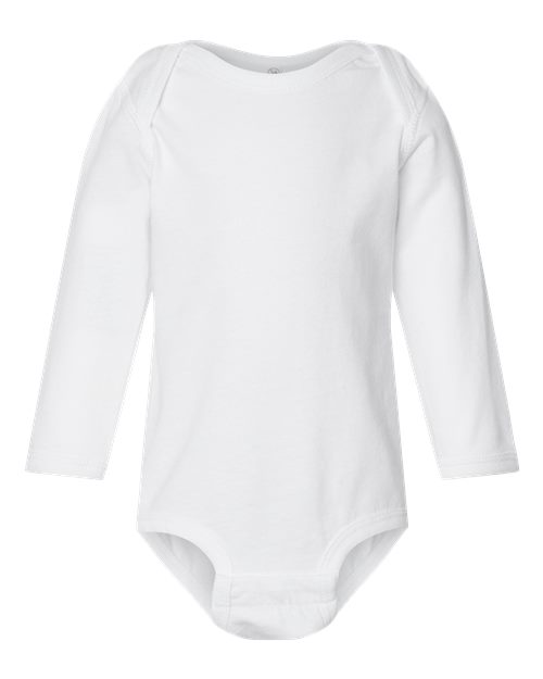 Rabbit Skins&#xAE; Infant Fine Jersey Long Sleeve Bodysuit