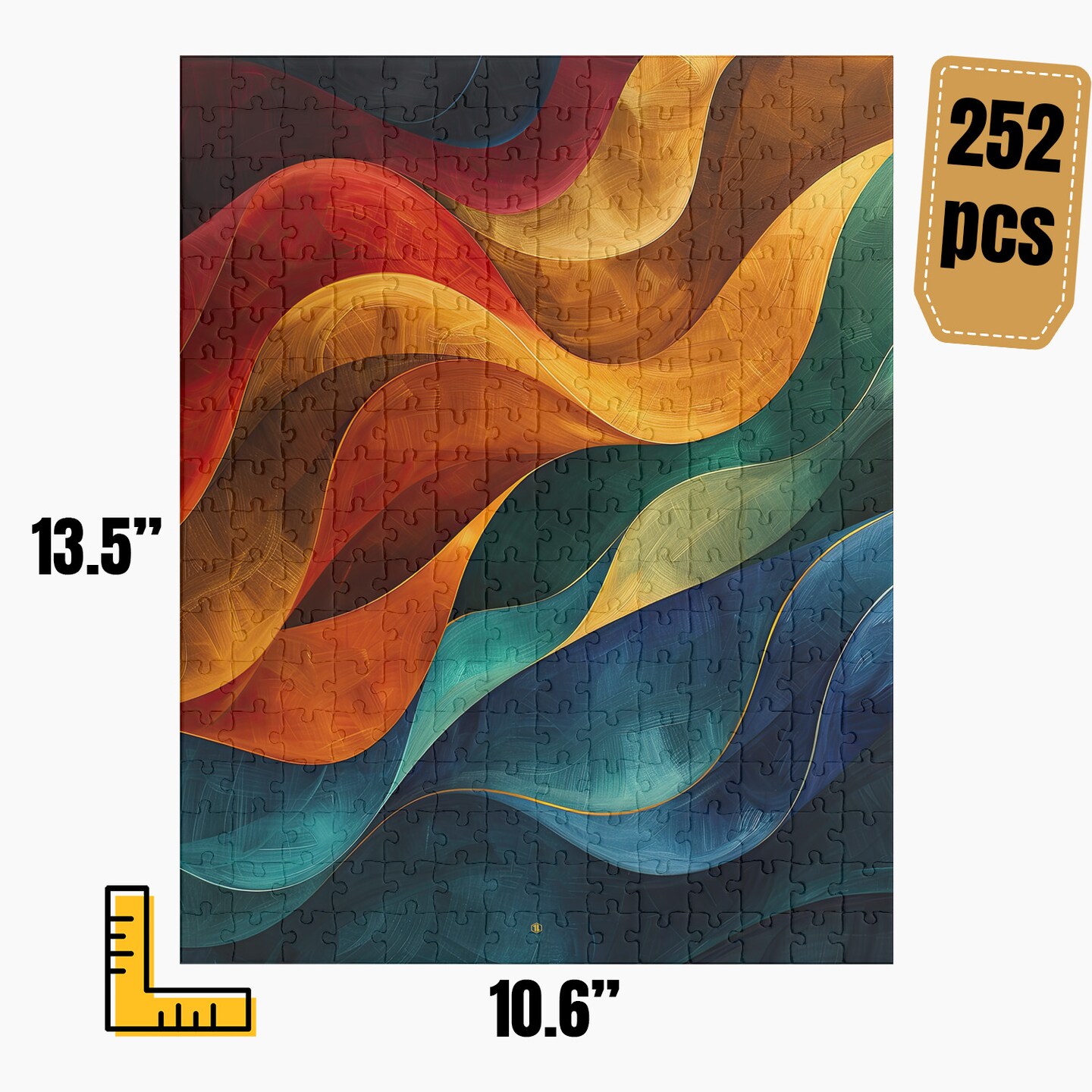 Modern Abstract Art Jigsaw Puzzle | S15A11 | MakerPlace by Michaels
