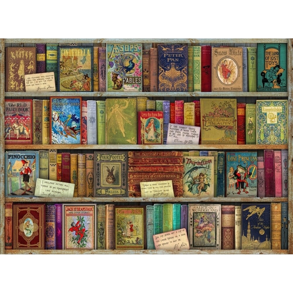 Bountiful Book Shelf Poster Print By Aimee Stewart