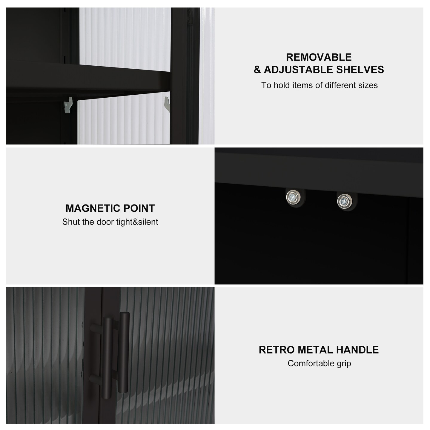 Retro Haze Wall Cabinet - 43.43 | Stylish Space Elevator