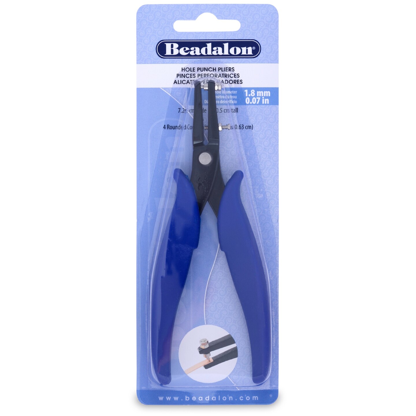 Beadalon Hole Punch Pliers-0.7&#x22;