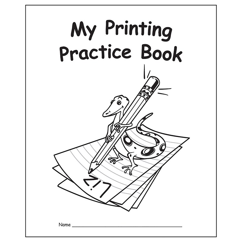 My Own Books&#x2122;: My Printing Practice Book, 10-Pack