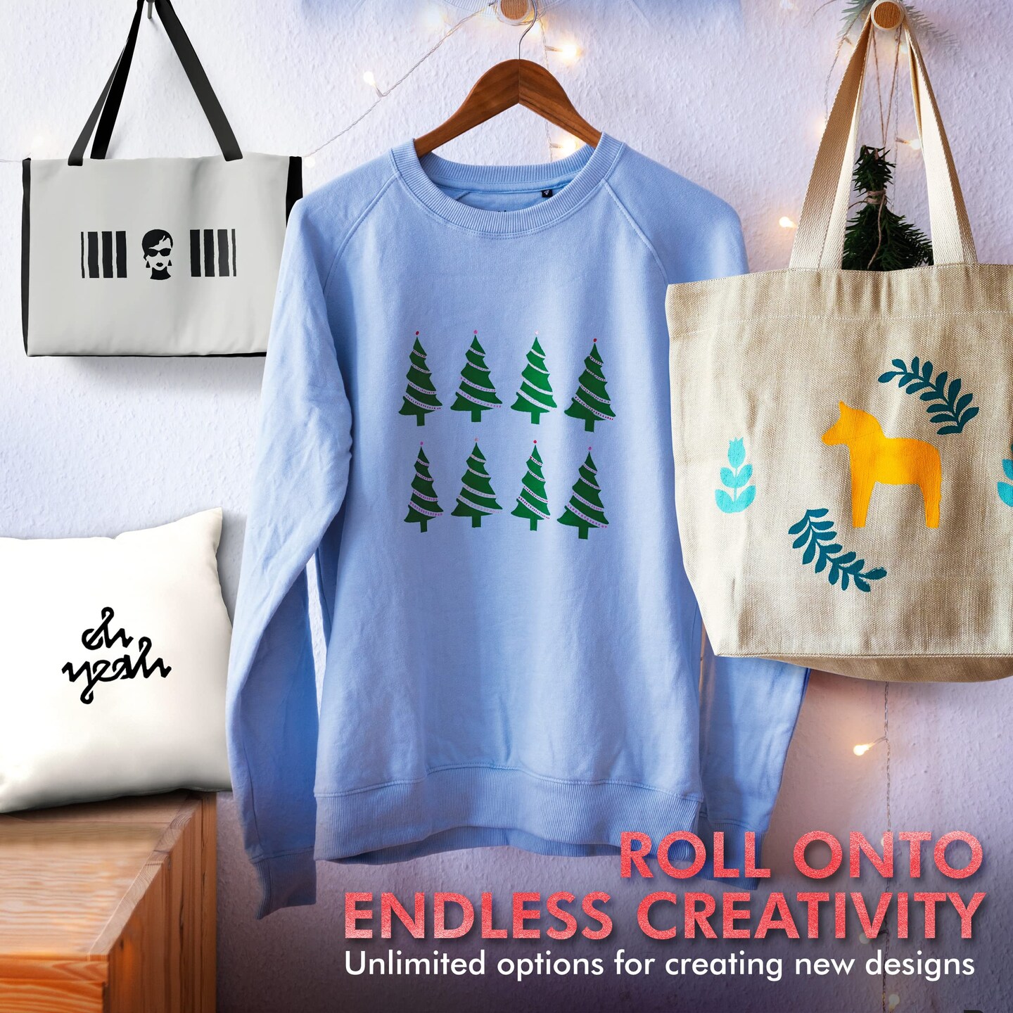 Screen Print Kit with Reusable Wooden Frame, 1 Screen Printing Squeegee, and 3 x 100ml Ink - Silk Screen Printing Kit for Beginners