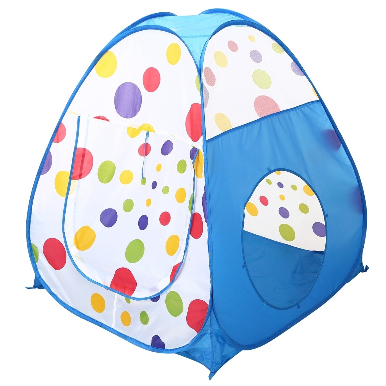 3-In-1 Kids Play Tent Set Crawl Tunnel Ball Pit Foldable Outdoor Indoor Playhouse