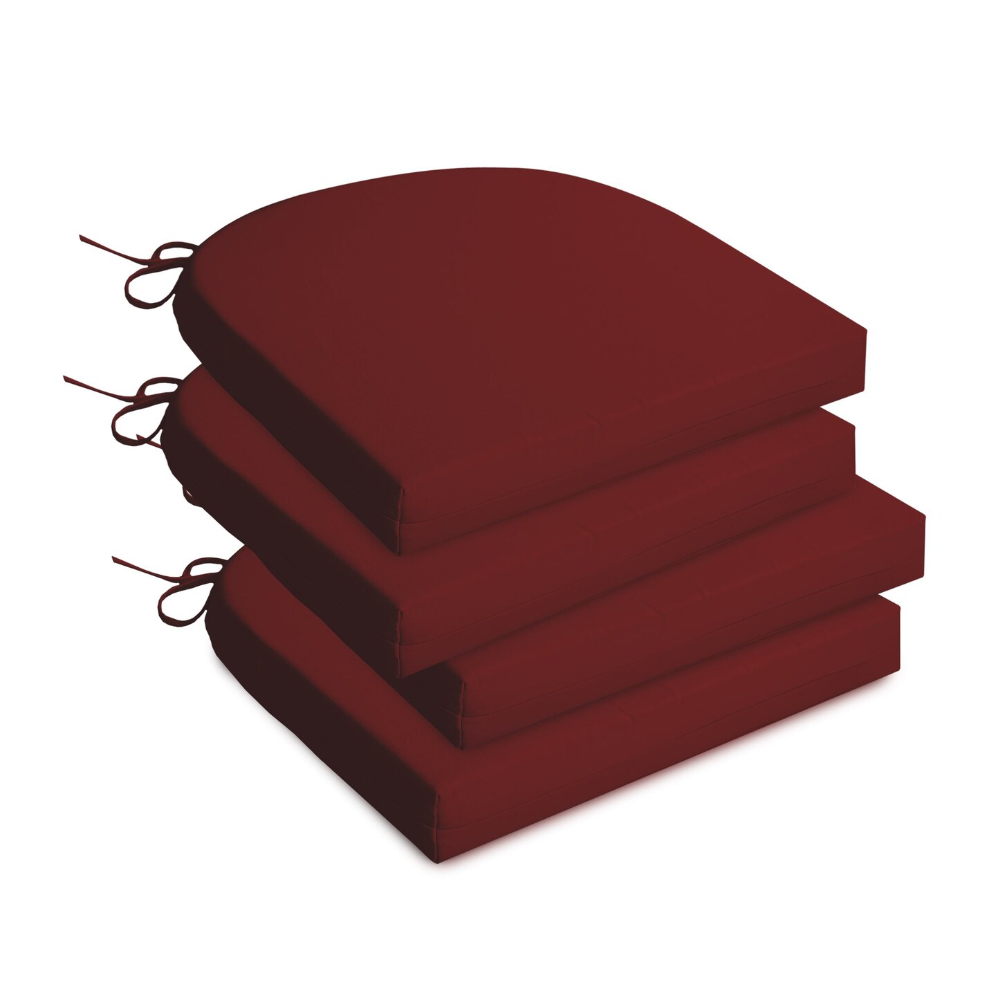 Kosydown All-Weather Outdoor Chair Cushions - Set of 4 for Patio Seating 17&#x22;x16&#x22;x2&#x22;