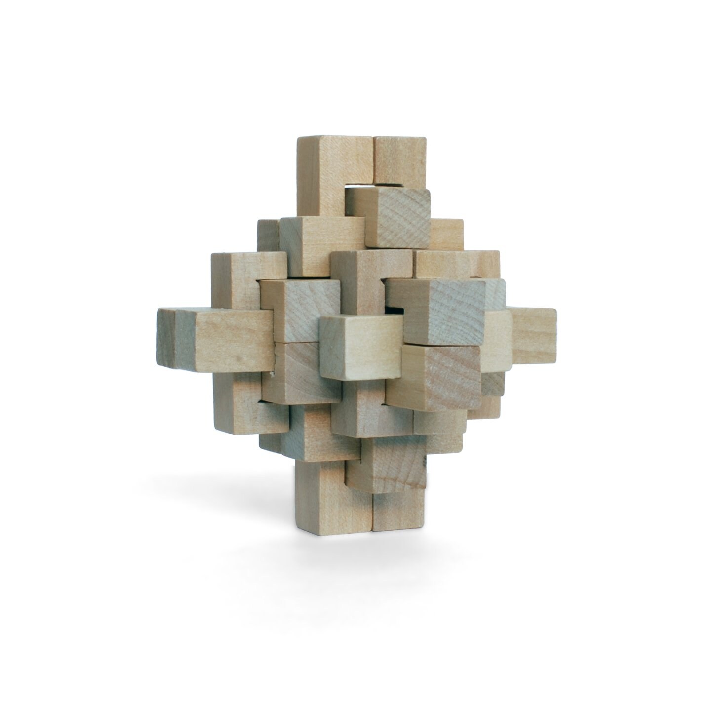 WE Games Wooden Geometric Puzzle