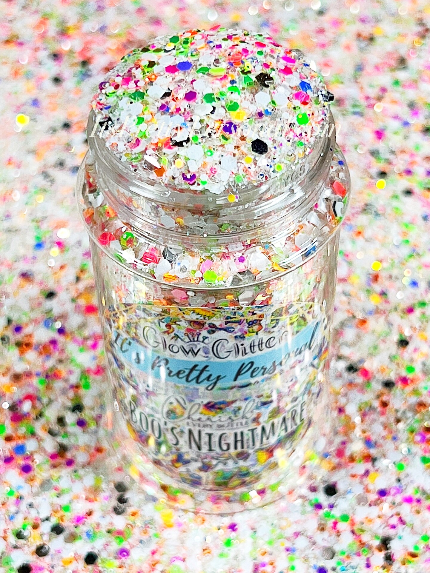 “Boo’s Nightmare”- GLOW GLITTER- Custom IPP CHERISH mix! (Vinyl Match #481)