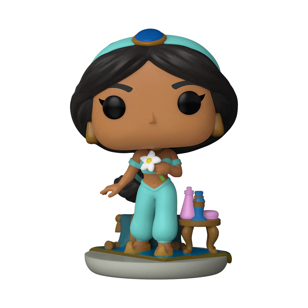 Funko POP Disney: Ultimate Princess - Jasmine, Multicolor, 3.75 inches