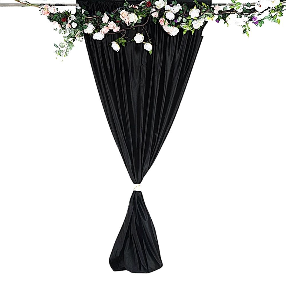 Luxurious 8x8ft Velvet Backdrop Curtain
