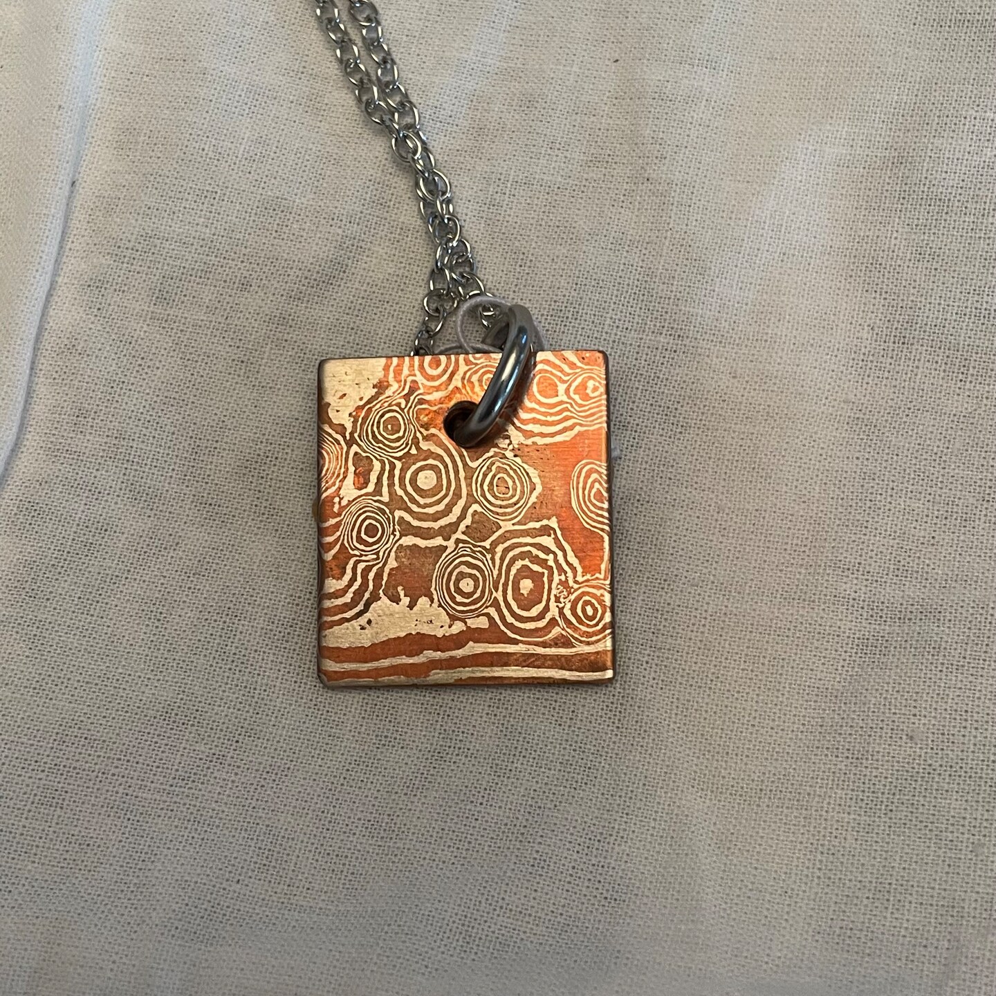 Mokume selling Pendant