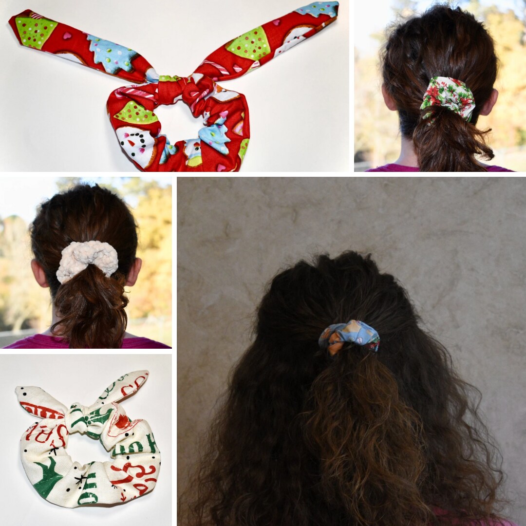 Christmas Advent Calendar|Customizable Scrunchie Gift Set|12  display picture 1