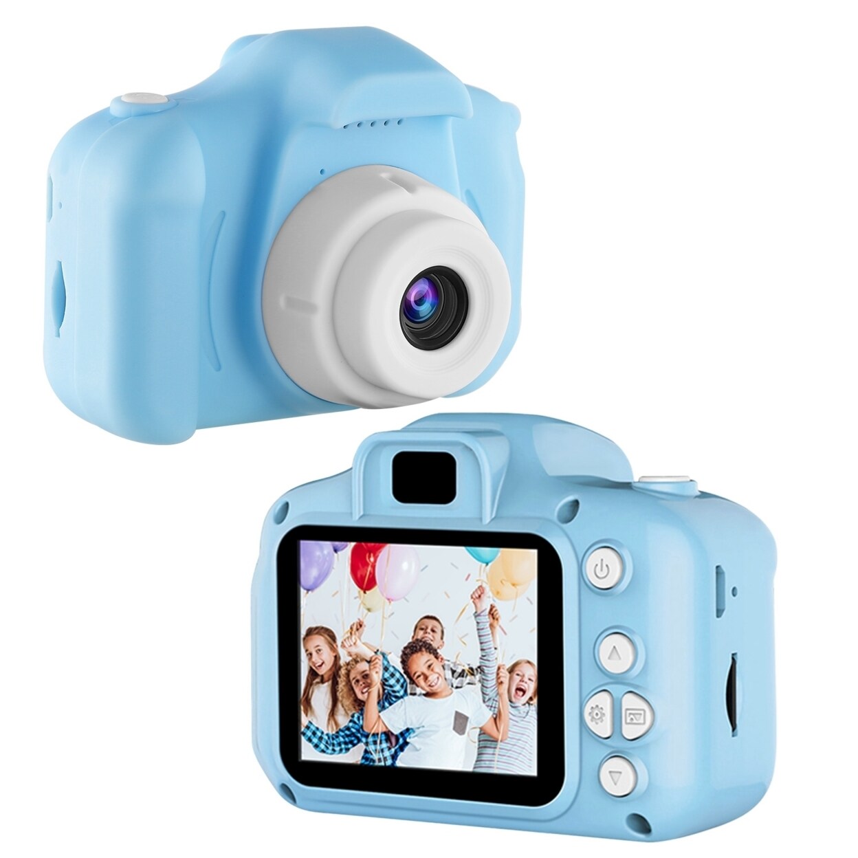 Global Phoenix Kids Digital Camera with 2.0in Screen 12MP 1080P FHD Video Camera 4X Digital Zoom Games 32GB Card Supported