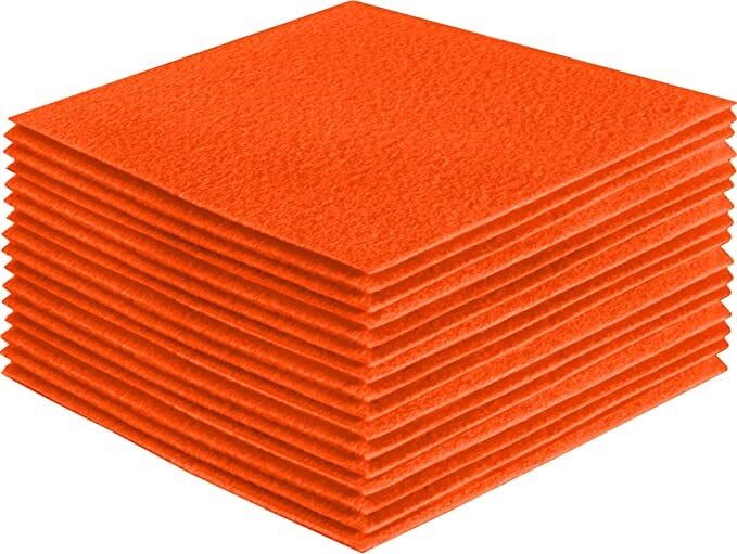 6&#x22; x 6&#x22; Acrylic Felt Sheets by FabricLA