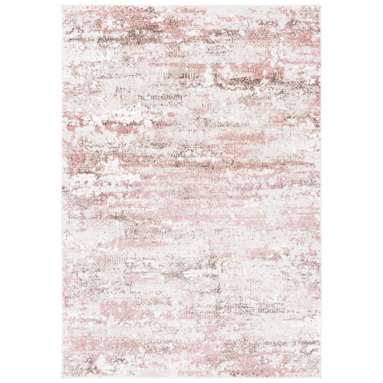Safavieh   Meadow Collection MDW585B Beige / Pink Rug