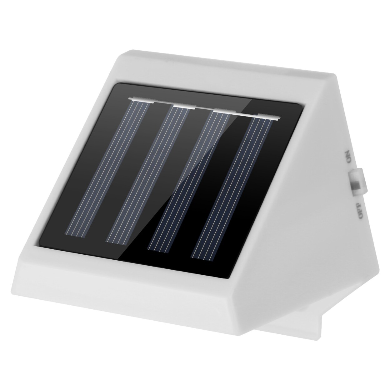 Global Phoenix LED Solar Powered Stair Lights Dusk-To-Dawn Waterproof Garden Pathway