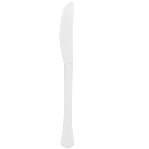 Frosty White Heavy Weight Plastic Knives | Michaels