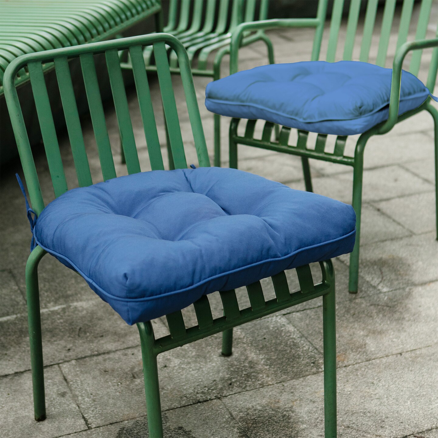 Peacenest Outdoor Patio Seat Cushion Set of 2-Waterproof Indoor Outdoor cushion