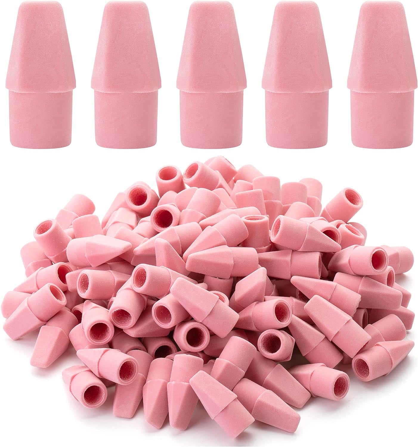 Erasers for Pencils, 120 Pack, Pencil Top Erasers, Eraser Caps, Kids, Cap Tops, Topper Erasers. Ereaser