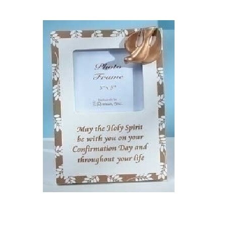 Roman Confirmation Picture Frames - for 3&#x22; x 3&#x22; Photo - Gold - Set of 6