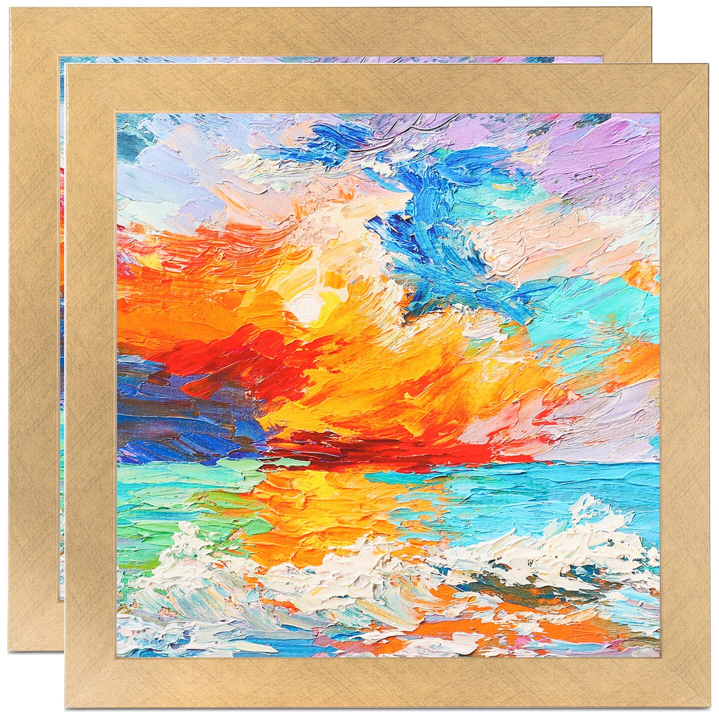 ArtToFrames 20x30 Inch Modern Picture Frame, Multi Pack, Comes with Economy Acrylic (WOMPack-46-20x30)